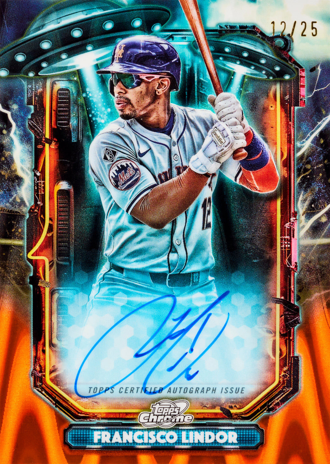 2025 Topps Chrome Cosmic Baseball Trading Card Hobby Box