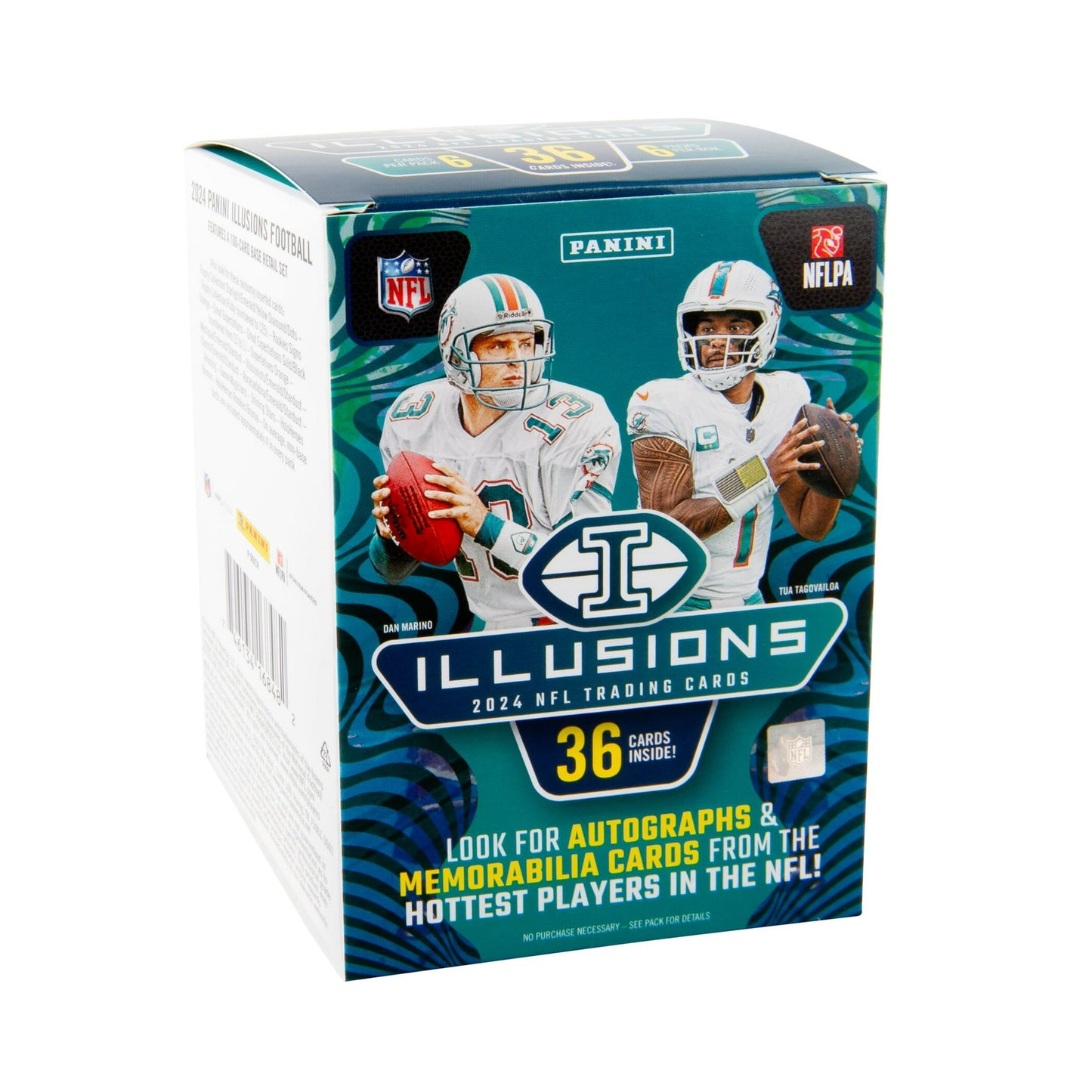 2024 Panini Illusions Football Trading Cards Blaster Box - 36 Cards Per Box
