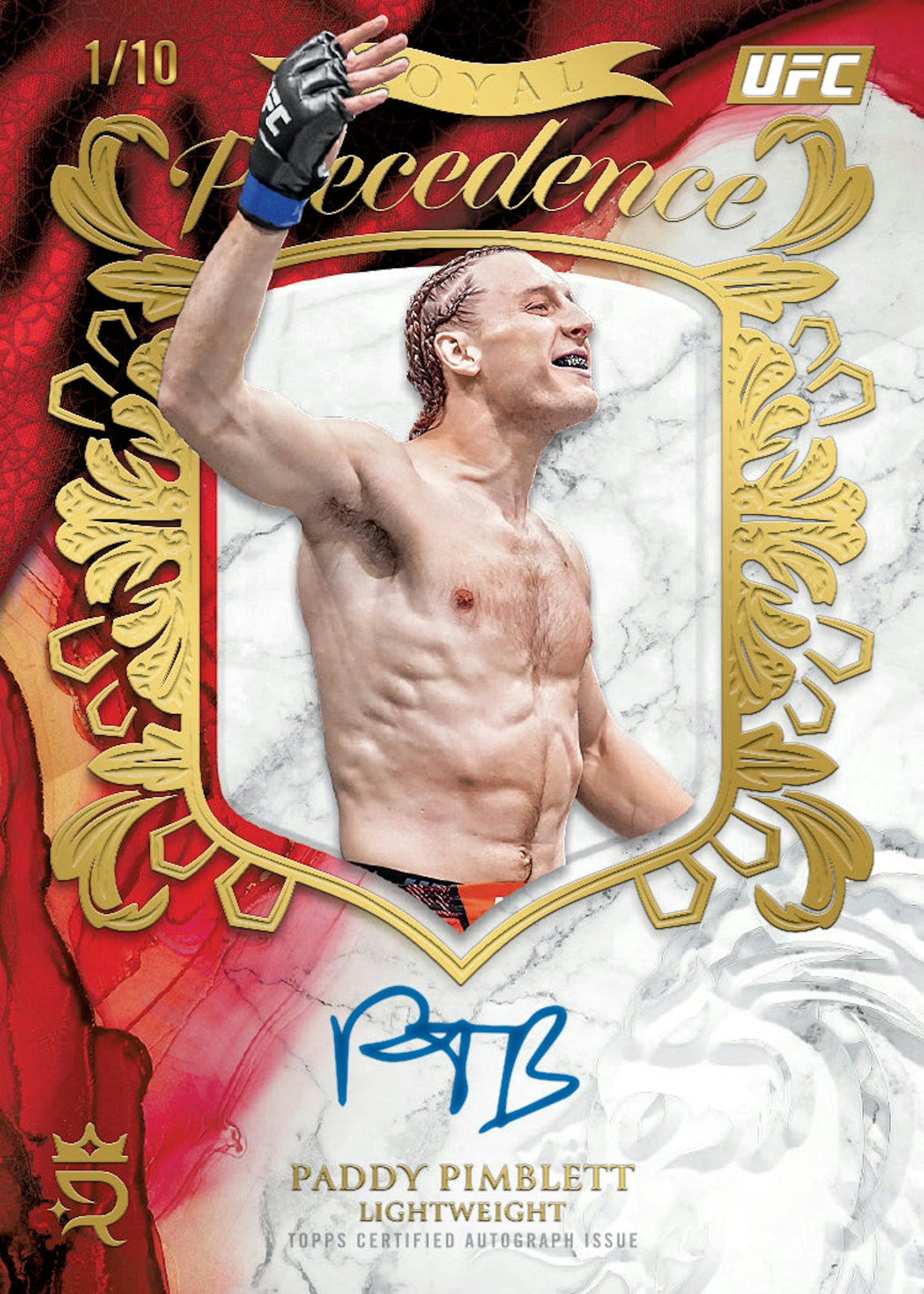 2025 Topps UFC Royalty Trading Cards Factory Sealed Hobby Box