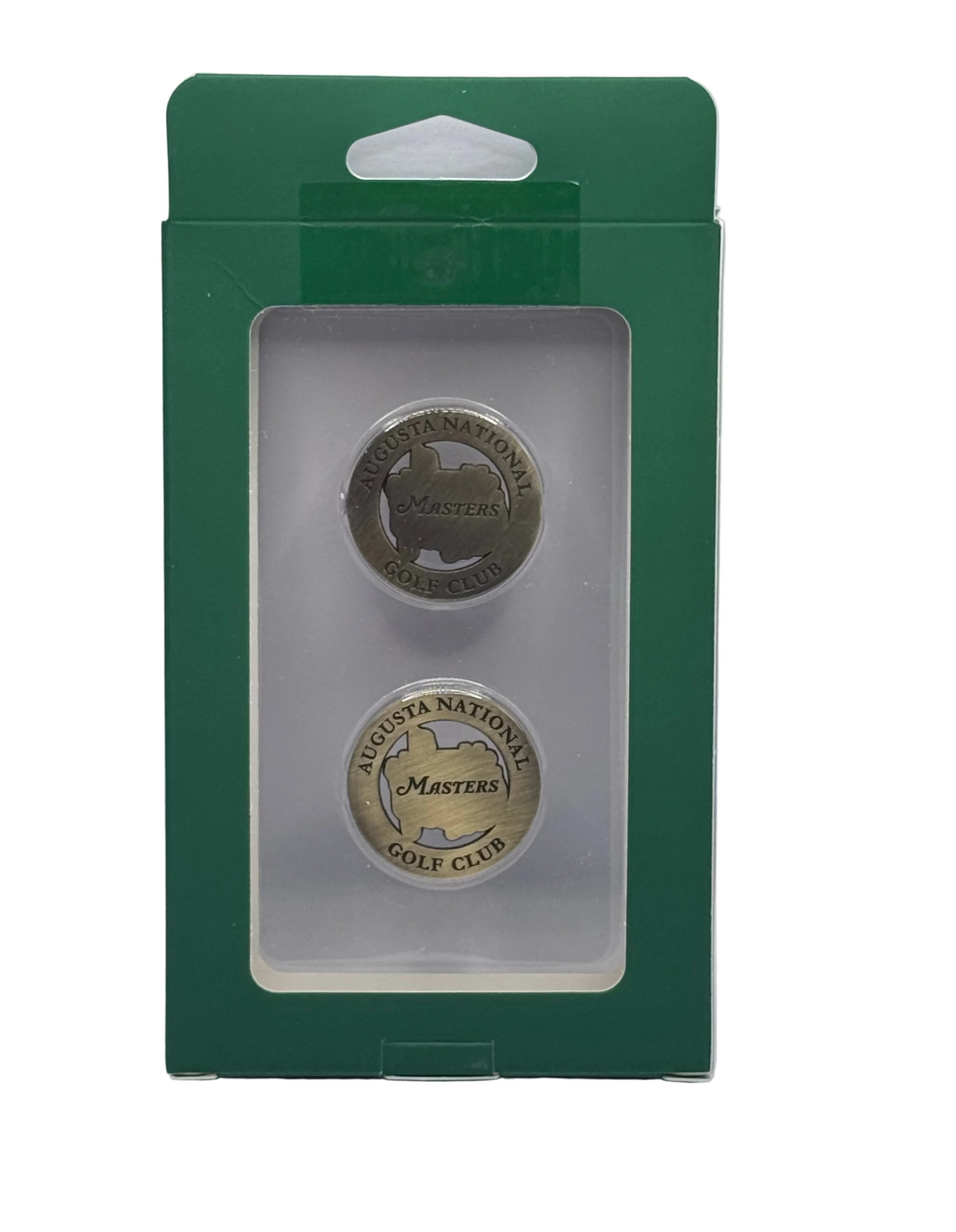 2026 Masters Tournament Milled 2-Pack Ball Marker Augusta National Golf Club