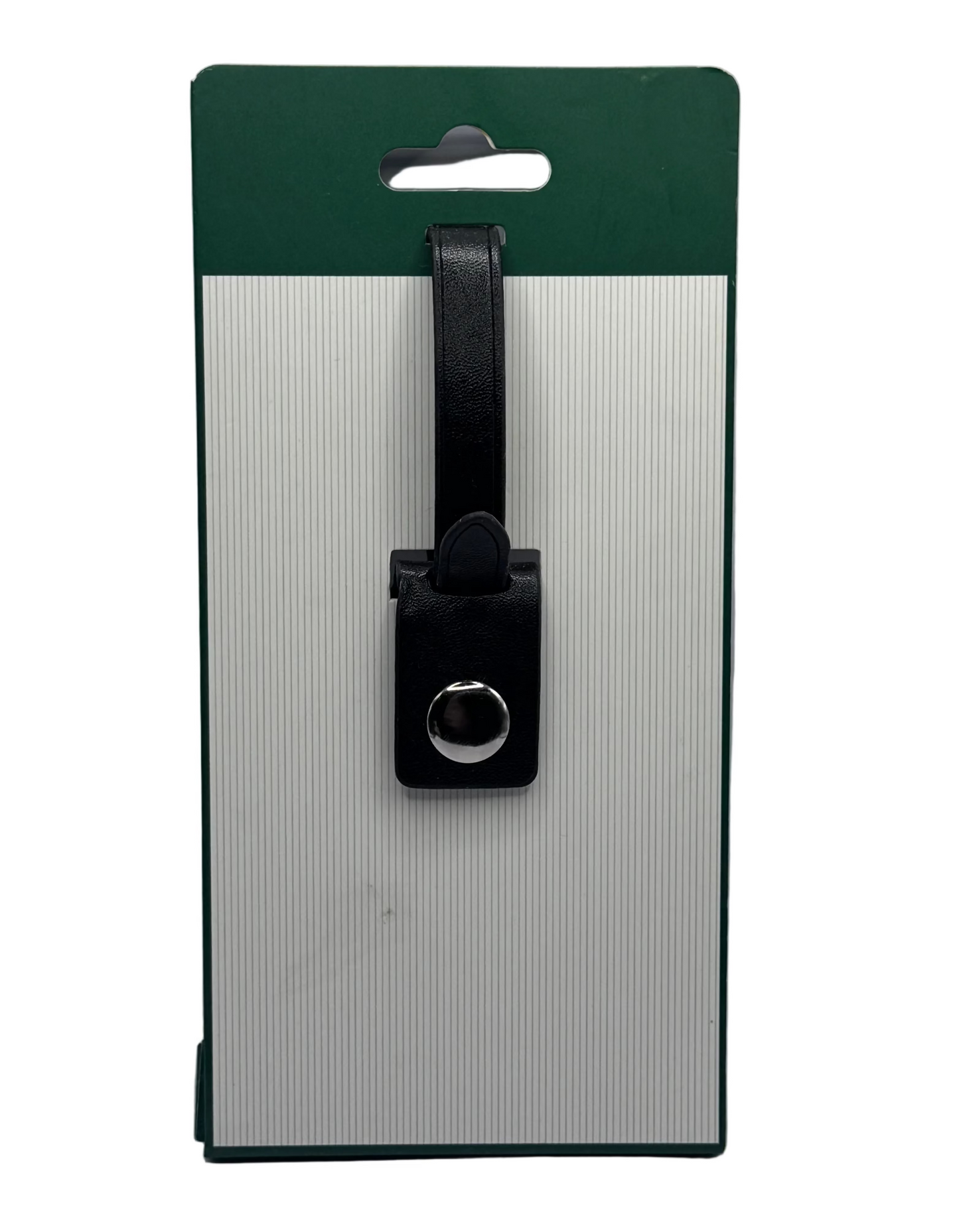 Official Masters Tournament Embroidered Logo Black Leather Luggage Travel Tag