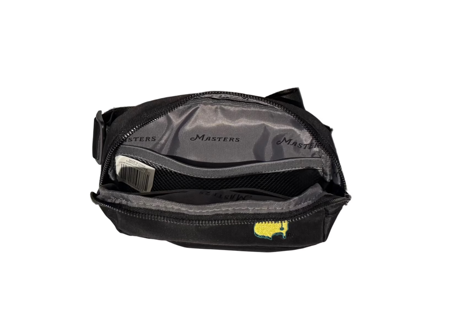 Masters Golf Embroidered Logo Adjustable Waist Fanny Pack Crossbody Pouch Bag