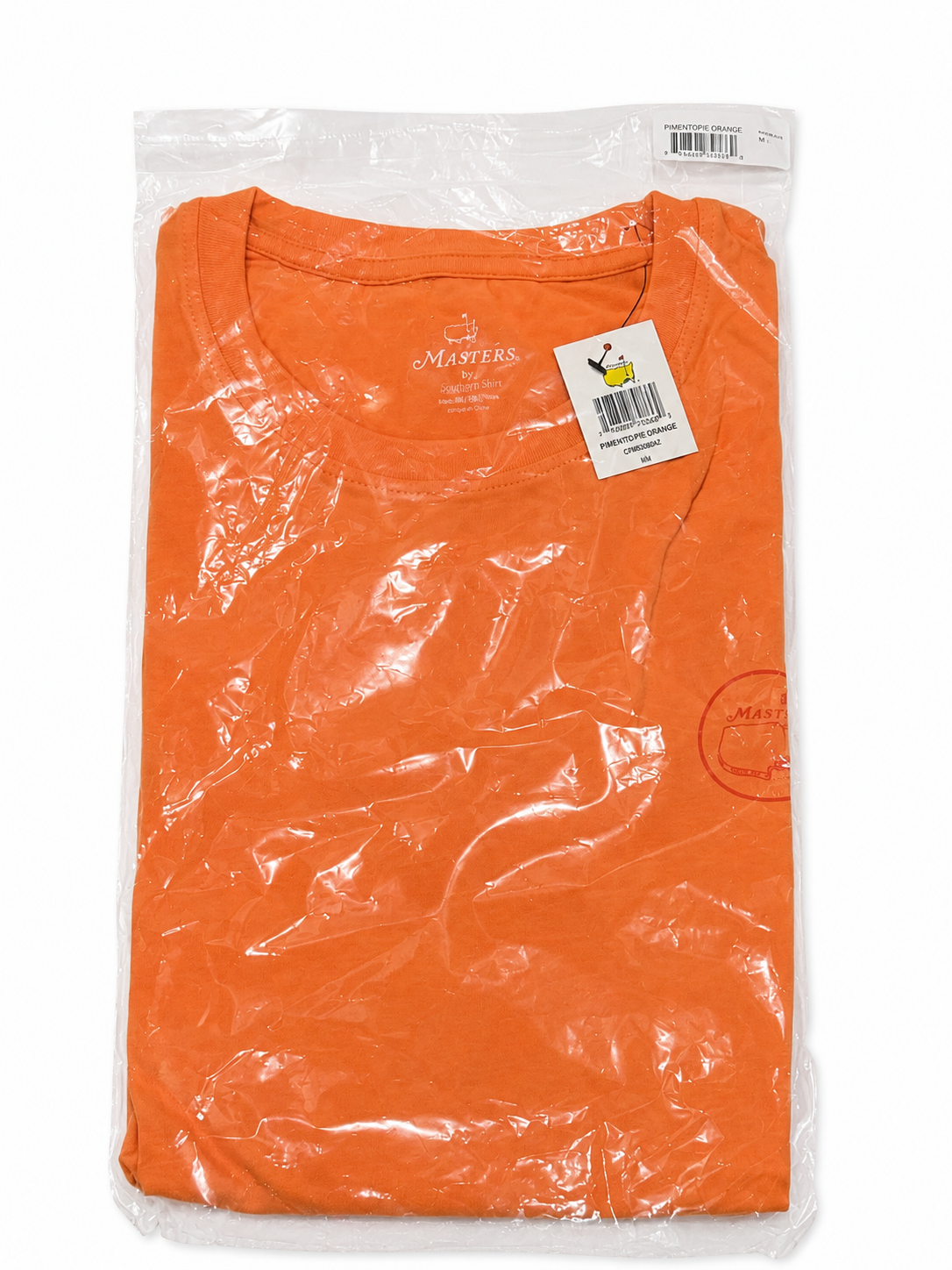 Authentic Masters Orange Pimento Cheese Tee Shirt Augusta National Golf Club XL