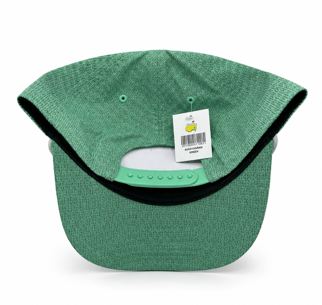 2026 Masters Green Patron Chairs Adjustable Snapback Rope Tech Hat - New W/Tags