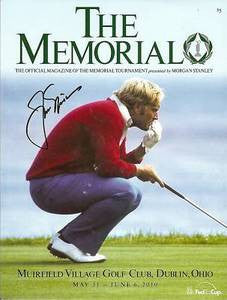Jack Nicklaus Signed 2010 Memorial Tournament Program