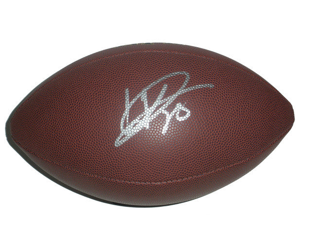 Warrick Dunn Signed NFL Football Tampa Bay Buccaneers