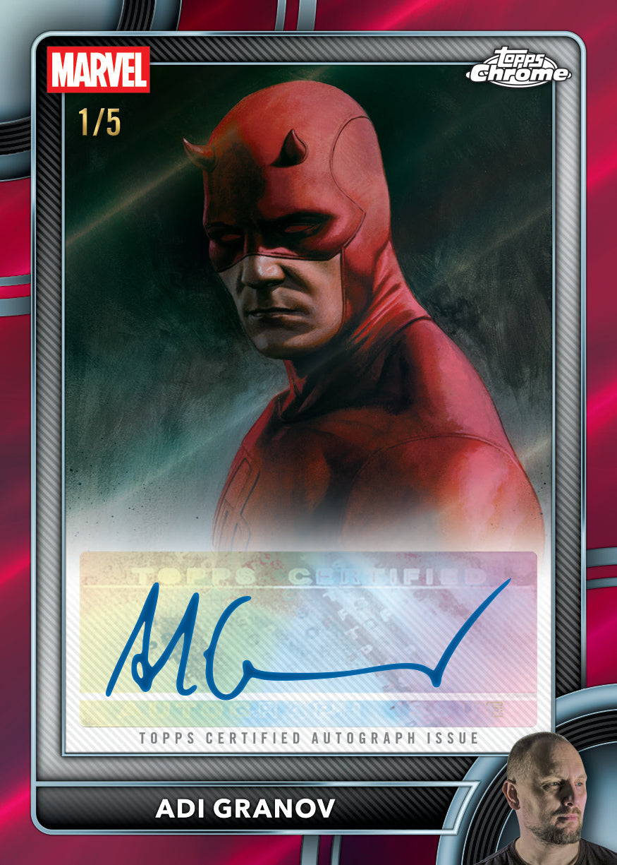 2026 Topps Chrome Marvel Comics Officially Licensed Trading Cards Hobby Box