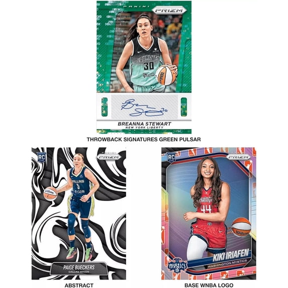 2025 Panini Prizm WNBA Basketball Trading Cards WNBA Logo Exclusive Blaster Box