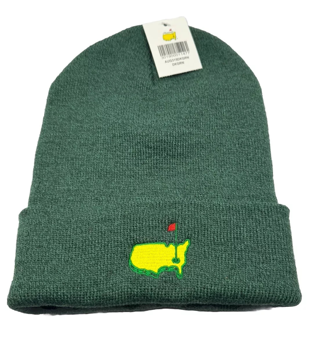 Official Masters Golf Embroidered Logo Winter Beanie Hat Made by American Needle
