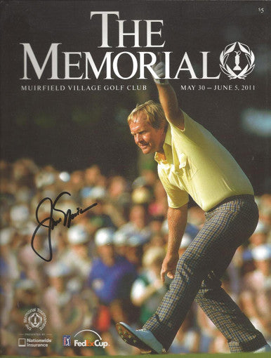 Autographed Golf Memorabilia