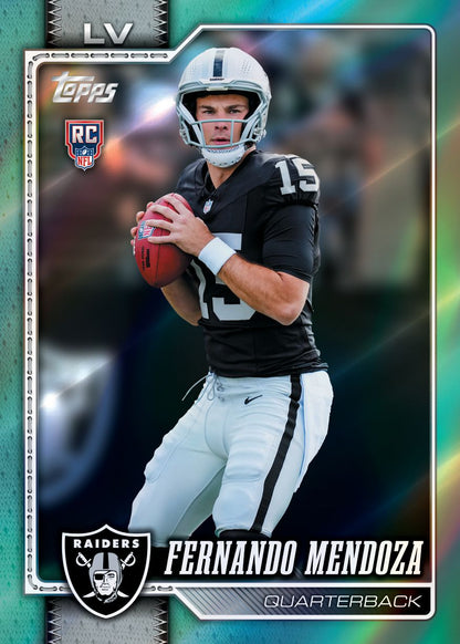 2026 Topps Flagship Football Trading Cards Factory Sealed Hobby Box