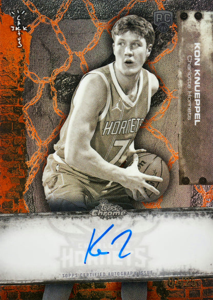 2025-26 Topps Chrome Cactus Jack Basketball Trading Cards Sealed Hobby Box