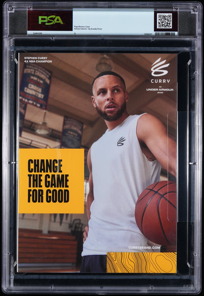 Paige Bueckers Dallas Wings Slam #256 Gold Metal Graded Magazine /94 PSA 10