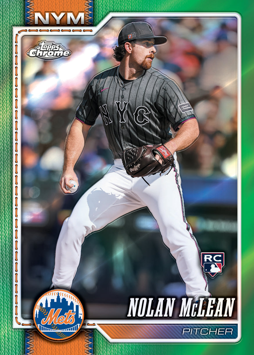 2026 Topps Chrome Baseball Trading Cards Factory Sealed Jumbo Hobby Box