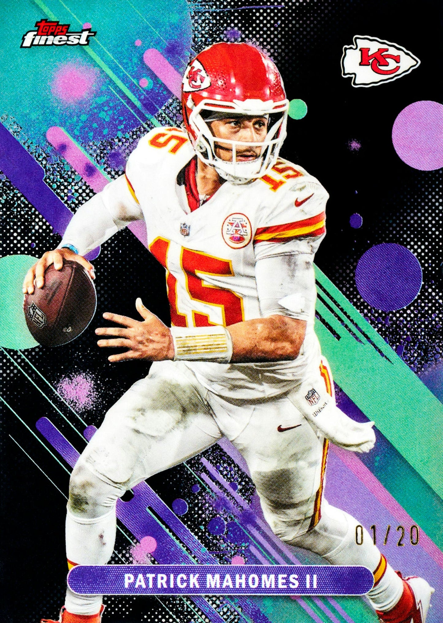 2025 Topps Finest Football Trading Cards Factory Sealed Hobby Box (2 autos/box)