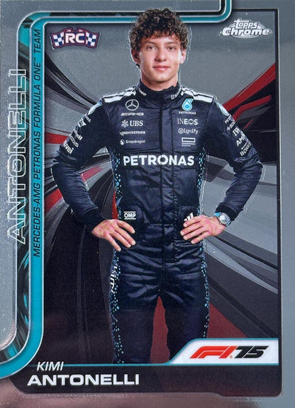 2025 Topps Chrome Formula 1 F1 Trading Cards Blaster Value Box