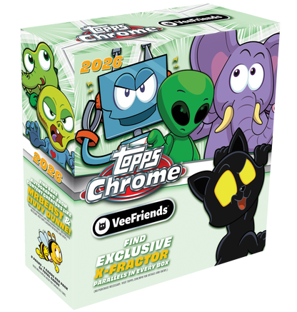2026 Topps Chrome Veefriends Trading Cards Factory Sealed Mega Box