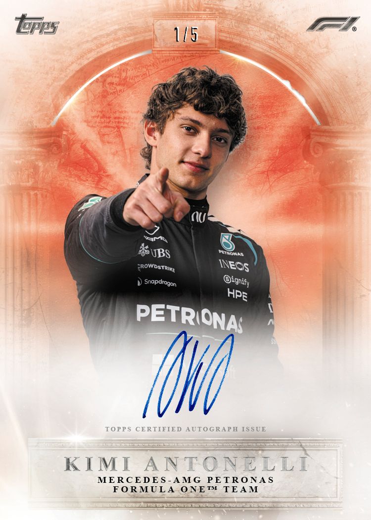 2026 Topps Formula 1 F1 Eccellenza Trading Card Factory Sealed Hobby Box
