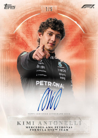 2026 Topps Formula 1 F1 Eccellenza Trading Card Factory Sealed Hobby Box