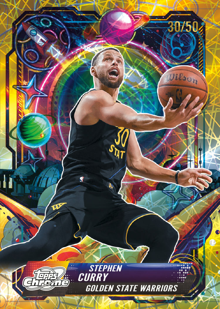 2025-26 Topps Chrome Cosmic Basketball Trading Cards Factory Sealed Hobby Box