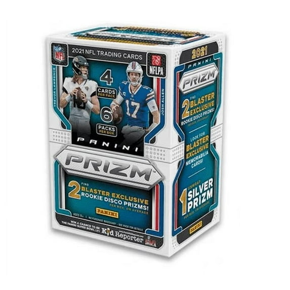 2021 Panini Prizm Football Trading Cards Blaster Box (6 packs/4cards per pack)
