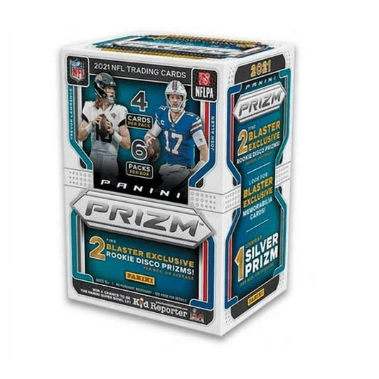 2021 Panini Prizm Football Trading Cards Blaster Box (6 packs/4cards per pack)