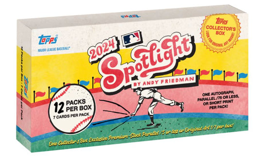 2024 Topps Spotlight Baseball By Andy Friedman Collector's Box