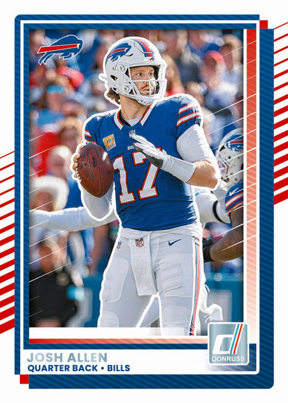 2025 Panini Donruss Football Trading Cards Blaster Box - White Hot Rookies