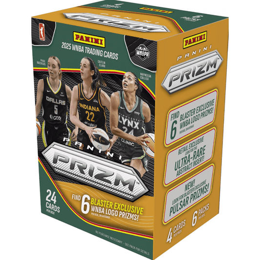 2025 Panini Prizm WNBA Basketball Trading Cards WNBA Logo Exclusive Blaster Box