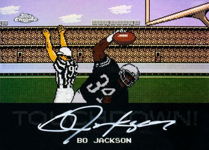 2025 Topps Chrome Football Trading Cards Jumbo Hobby Box (2 autographs/box)