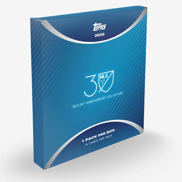 2025 Topps MLS 30th Anniversary Collection Trading Cards Hobby Box