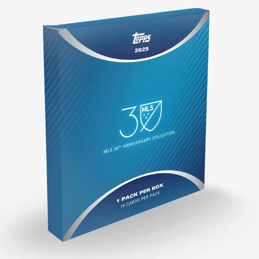 2025 Topps MLS 30th Anniversary Collection Trading Cards Hobby Box