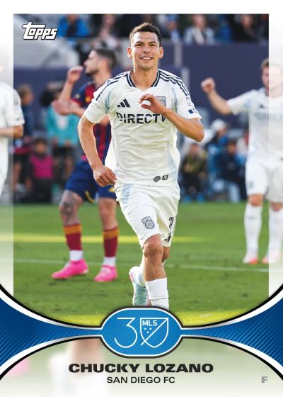 2025 Topps MLS 30th Anniversary Collection Trading Cards Hobby Box