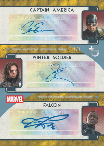 2026 Topps Brooklyn Collection Marvel Captain America 85th Anniversary Hobby Box