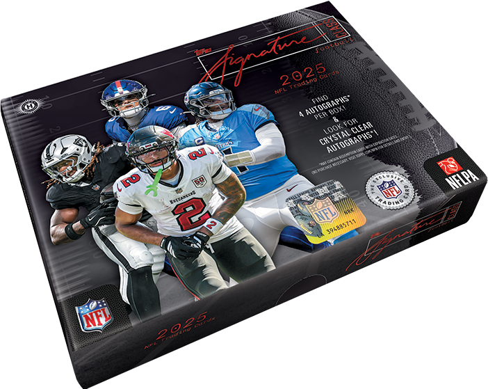 2025 Topps Signature Class Football Trading Cards Sealed Jumbo Hobby Box