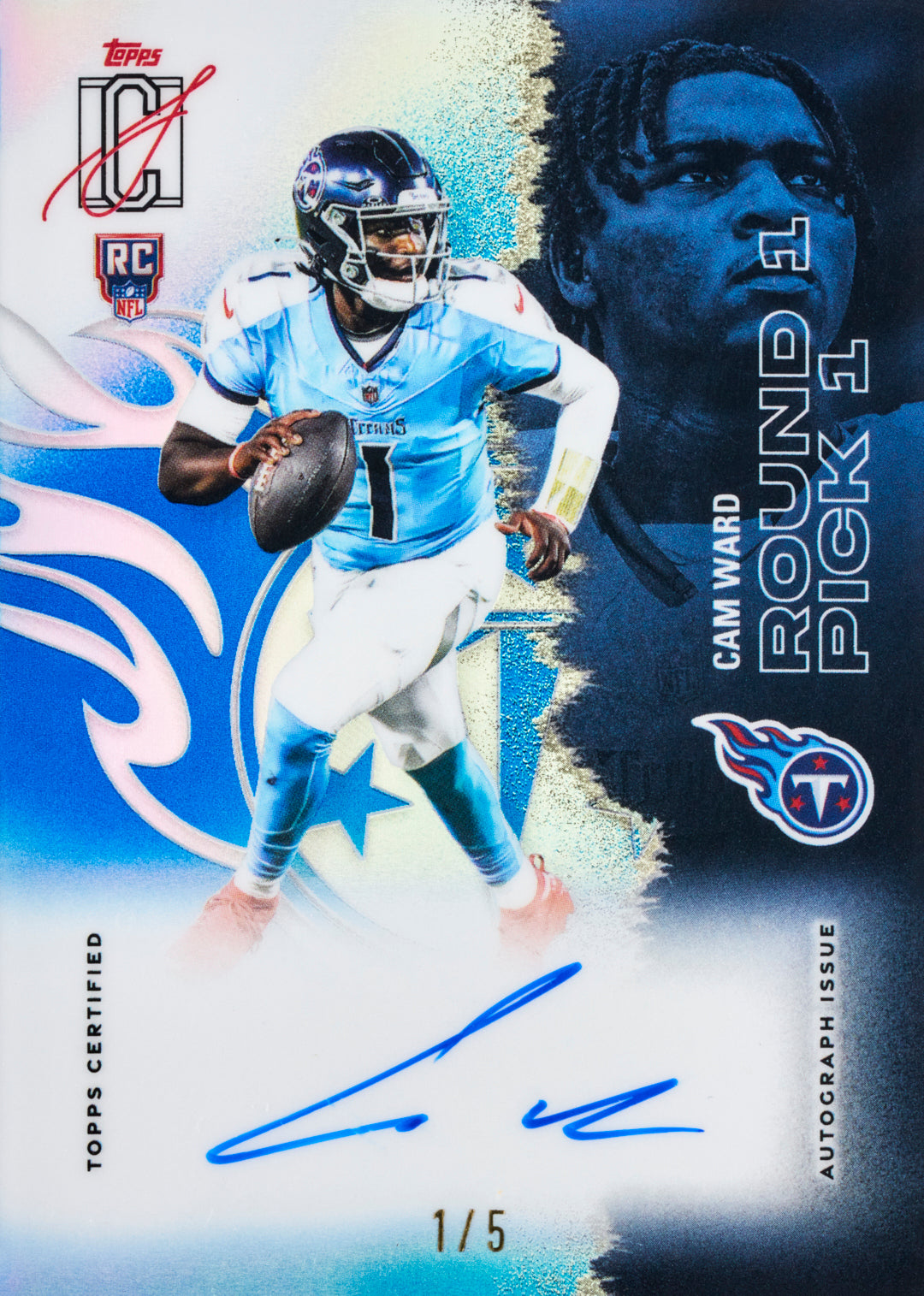 2025 Topps Signature Class Football Trading Cards Sealed Jumbo Hobby Box