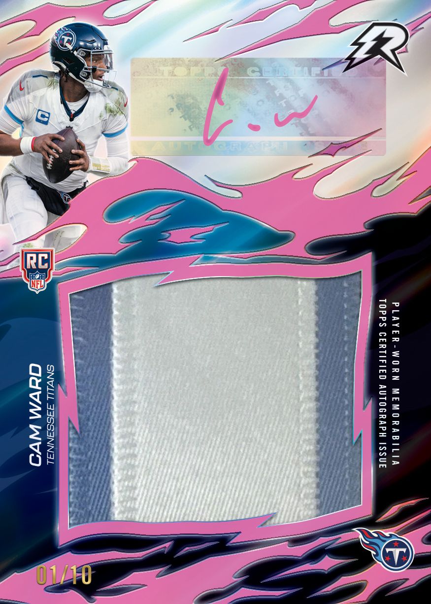 2025 Topps Resurgence Football Trading Cards Factory Sealed Mega Box