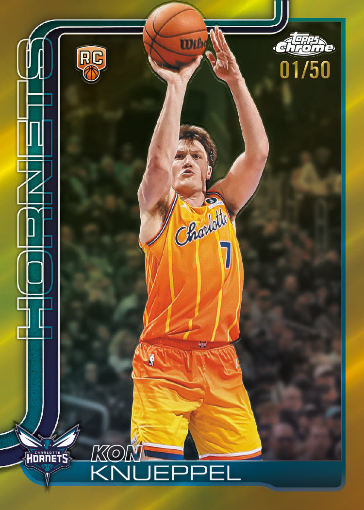 2025-26 Topps Chrome Update Series Basketball Trading Cards Sealed Value Box