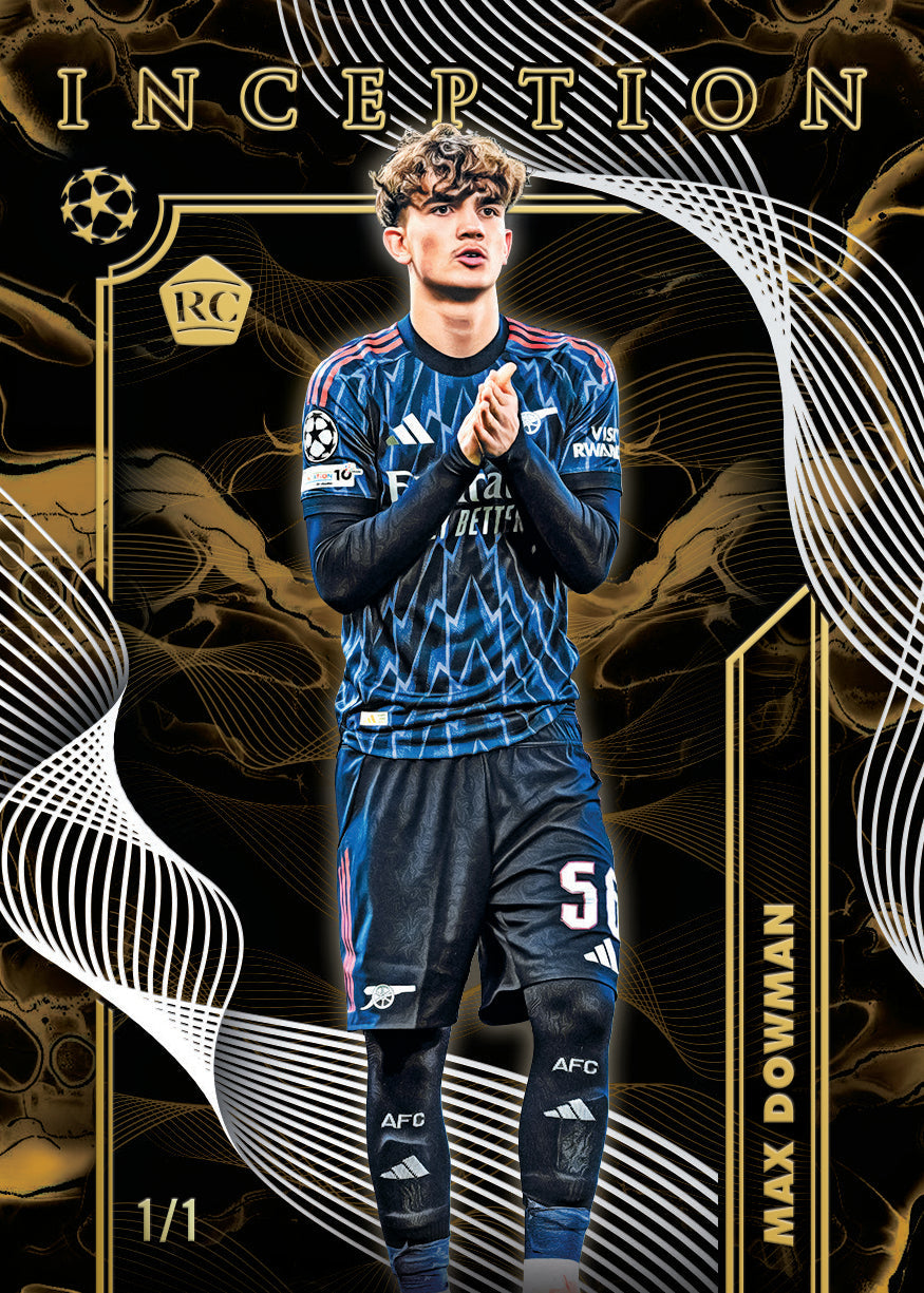 2025-26 Topps Inception UEFA Club Competitions Soccer Trading Cards Hobby Box