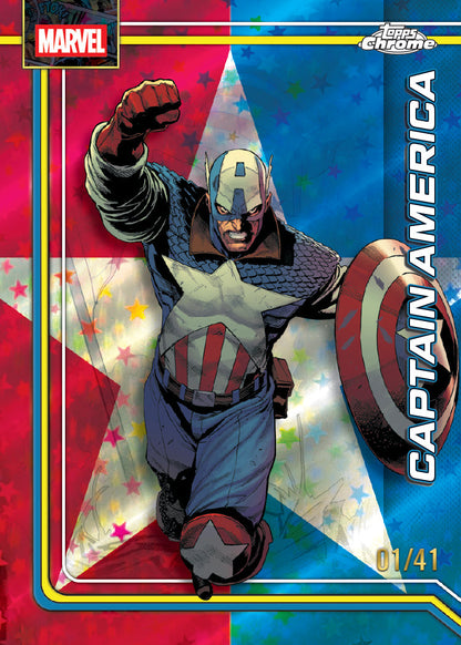 2026 Topps Chrome Marvel Comics Officially Licensed Trading Cards Hobby Box