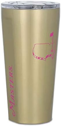 Masters Golf Tournament Corkcicle Gold Stainless Steel 16-ounce Tumbler Cup