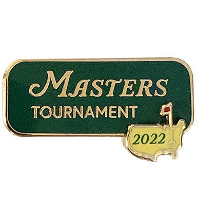 2022 Masters Tournament Commemorative Lapel Pin Augusta National Golf Course