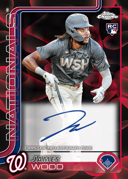 2025 Topps Chrome Update Baseball Trading Cards Jumbo Hobby Box