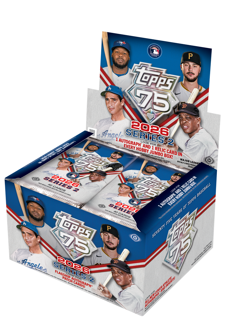 2026 Topps Baseball Series 2 Trading Cards Factory Sealed Jumbo Hobby Box