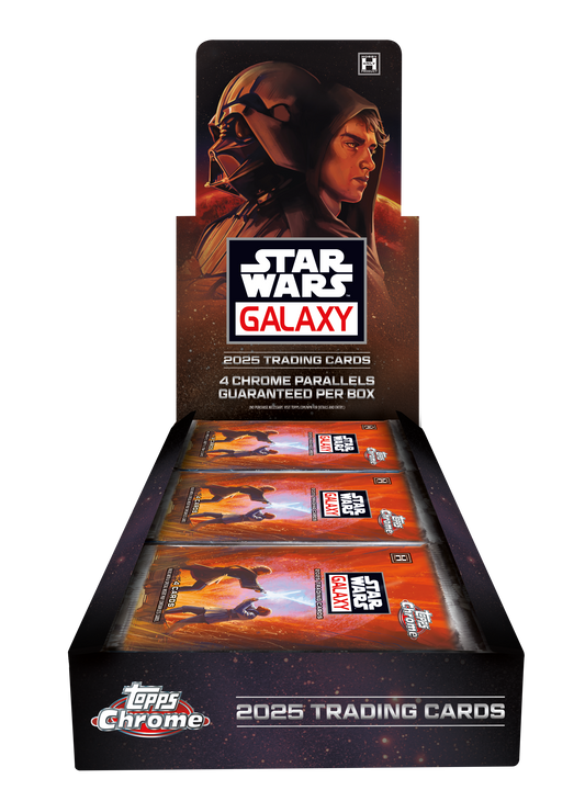 2025 Topps Star Wars Galaxy Trading Cards Factory Sealed Hobby Box