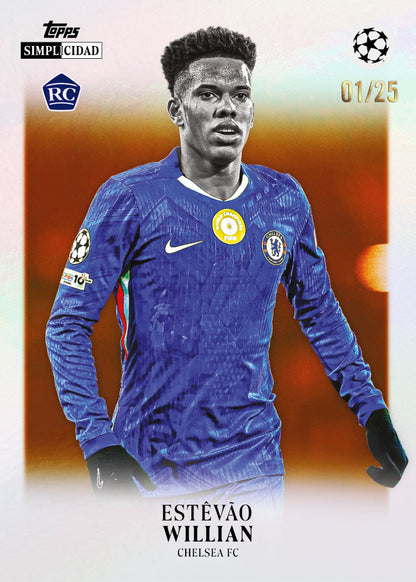 2025-26 Topps Simplicidad UEFA Club Competitions Trading Card Hobby Box