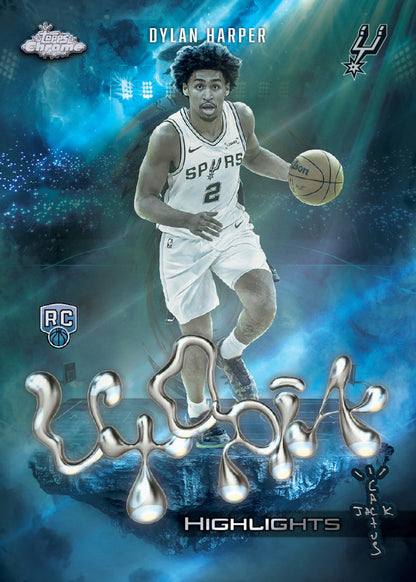 2025-26 Topps Chrome Cactus Jack Basketball Trading Cards Sealed Hobby Box