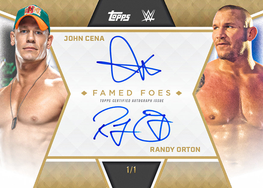 2025 Topps WWE John Cena Commemorative Collection Factory Sealed Hobby Box