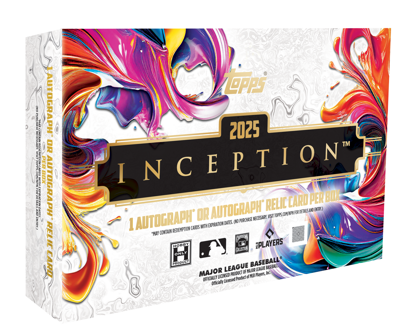 2025 Topps Inception Baseball Trading Cards Factory Sealed Hobby Box