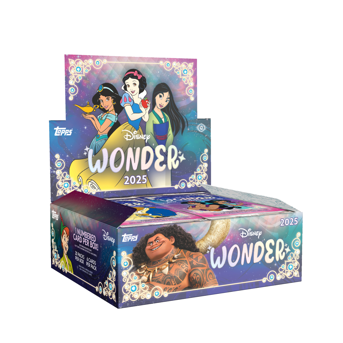2025 Topps Disney Wonder Trading Cards Hobby Box